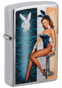 Zippo ジッポライター PLAYBOY bunny pinup poses gracefully 48374 メール便可