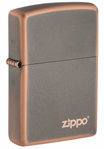 Zippo ジッポライター Rustic Bronze Zippo Logo 49839ZL メール便可