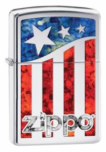 Zippo ジッポライター Fusion American Flag 29095 メール便可