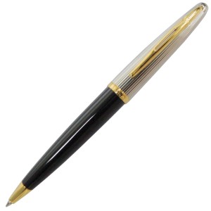 ウォーターマン WATERMAN カレン・デラックス ブラック&シルバーGT ボールペン S2228342 即日 送料無料