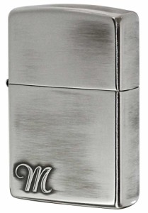 Zippo ジッポライター The alphabet アルファベット M 80021 メール便可