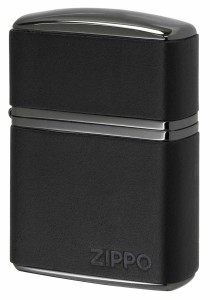 Zippo ジッポライター アーマー 革巻き 牛革 ジッポ ロゴ クラッシック ブラック ARMOR Classic Leather 80073 プレゼント 贈り物 男性 