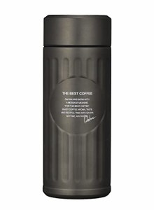 シービージャパン 水筒 グラファイトグレー 420ml 直飲み 真空2層構造 抗菌仕様 カフア コーヒー ボトル QAHWA