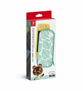 任天堂純正品Nintendo Switch Liteキャリングケース あつまれ どうぶつの森エディション ~たぬきアロハ柄~(画面保護シート付き