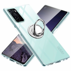 OPPO A55s 5G ケース クリア リング付き TPU OPPO A55s 5G カバー 専用 黄変防止 耐衝撃 薄型 ケース 車載ホルダ