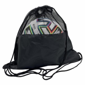 YFFSFDC ボールバッグ サッカーポーチバッグ バスケットボールバッグ 網袋 ラグビー リュック 耐久性 軽量 かばん 持ち運び 保管用 多