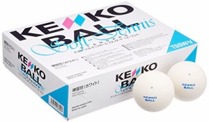 ナガセケンコー(KENKO) ソフトテニスボール スタンダード ホワイト 1ダース(12個) TSSW-V