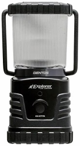 GENTOS(ジェントス) LED ランタン 明るさ420ルーメン/実用点灯34時間/耐塵/防滴 単1形電池3本(別売り)使用 エクスプローラー
