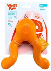 West Paw ゾゴフレックス ティジー 犬 おもちゃ ペット用品 投げるおもちゃ 犬の引っ張りっこのおもちゃ 犬用品 水に浮く 犬 おもちゃ