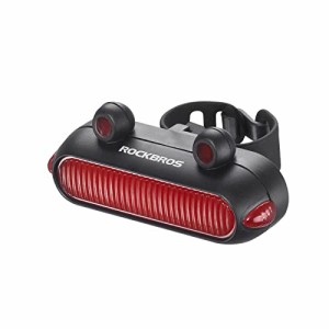 ROCKBROS 自転車 テールライト 自転車ライト USB充電式 防水 リアライト 高輝度 5種点灯モード カエル形 かわいい 軽量 取付け簡