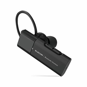 エレコム BluetoothハンズフリーヘッドセットUSB Type-C(充電端子) 通話・音楽用 大型通話ボタン付き 3DFitイヤーフック