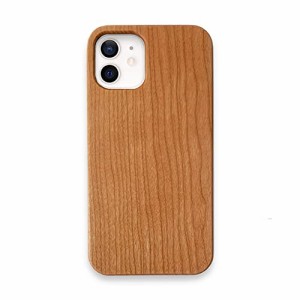 iPhone 12 mini ケース おしゃれ 桜の木 木製 ウッド カバー 天然木 薄型 軽量 TPU アイフォン12 mini ワイヤレス充