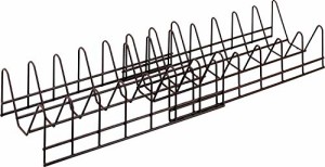 下村企販 ラック お皿 収納 日本製 伸縮 スタンド 立てて収納 食器棚 ブラウン 35419 燕三条
