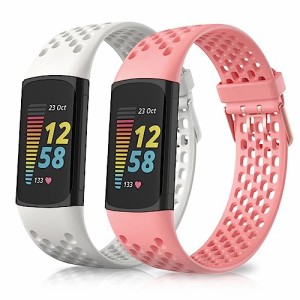 [HeeNia] バンド Fitbit Charge 6 / Fitbit Charge 5 対応 シリコン ストラップ ループ スポーツバンド