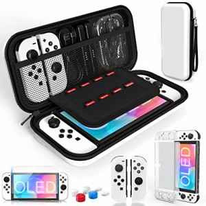 HEYSTOP Switch 有機el ケース Switch 有機elモデル対応 スイッチ 有機el 4in1 ケースセット Switch 有機