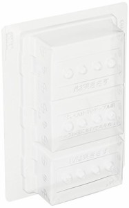 パナソニック(Panasonic) アドバンスシリーズ 防気カバー 3連用 3個用+2連接穴用 WVA2493 5個入