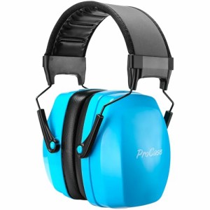 [ProCase] 大人用 防音イヤーマフ、遮音 調整なヘッドバンド付き 耳カバー 耳あて 聴覚保護ヘッドフォン、ノイズ減少率：NRR 35dB