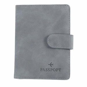 [Vetntihose] パスポートケース スキミング 防止 RFID ブロック カード 収納 メンズ レディース ホルダー トラベルウォレット