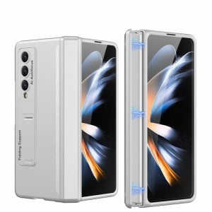 Galaxy Z Fold4 ケース ガラスフィルム付き Samsung ギャラクシーZ フォールド4 5G 用 カバー Uovon スマホケー