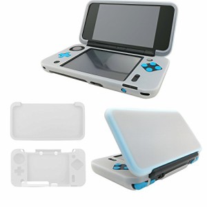 BLUEHOOSYOO New2DSLL カバー 任天堂 Newニンテンドー2DS LL対応 シリコン保護カバー 衝撃吸収 全面保護 着脱簡単