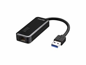 BUFFALO 有線LANアダプター LUA4-U3-AGTE-BK ブラック Giga USB3.0対応 Nintendo Switch動作確