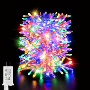 Dalugo LED イルミネーションライト ストリングライト ストレート クリスマス イルミネーション 屋外 防水 クリスマスツリーライト 3