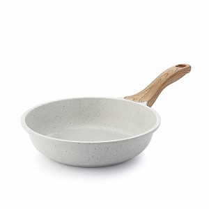 SENSARTE フライパン 20cm セラミックコーティング IH対応 ガス火対応 焦げ付きにくい 軽量 お手入れ簡単 有害物質不使用 ノンス