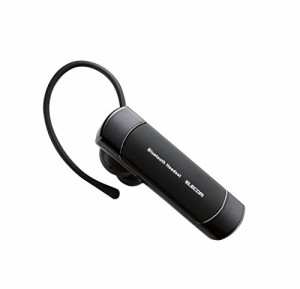 エレコム ワイヤレスヘッドセット Bluetooth 片耳イヤホンタイプ 通話・音楽・動画対応 ブラック LBT-HS20MPCBK