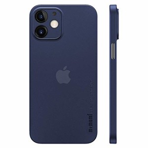 iPhone 12 mini対応ケース 0.3?o超薄型 memumiR 全面保護カバー 指紋防止 傷付き防止 5.4インチ 人気ケース・カバー（