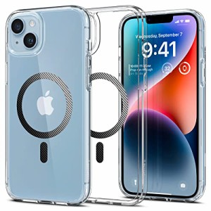 Spigen iPhone14Plus ケース MagSafe対応 マグネット搭載 黄変なし 2重構造 米軍MIL規格取得 耐衝撃 すり傷防止