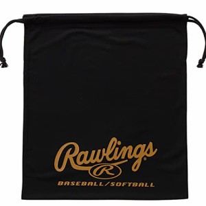 ローリングス(Rawlings) 野球 ヴィクトリー01 グラブ袋 EAC12F12A ブラック/ライトブラウン サイズ 40X34.5cm
