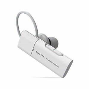 エレコム BluetoothハンズフリーヘッドセットUSB Type-C(充電端子) 通話・音楽用 大型通話ボタン付き 3DFitイヤーフック