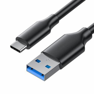 USB Type C ケーブル 2M USB-A to USB-C ケーブル10Gbpsデータ転送 60W急速充電 USB3.2 Gen2*1標