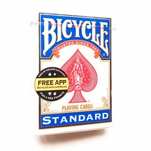 BICYCLE(バイスクル) 808 ライダーバック STANDARD トランプ 青 ポーカーサイズ