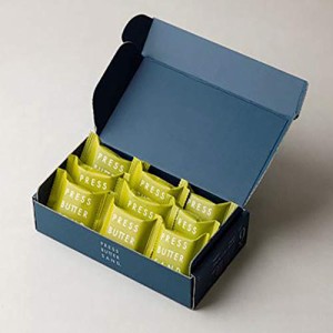 PRESS BUTTER SAND　京都限定　抹茶　9個入り　専用箱　ショップ袋セット　プレスバターサンド　和菓子