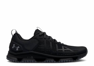 【即日発送】アンダーアーマー UNDER ARMOUR マイクロ 黒色 ブラック 灰色 グレー  'BLACK GREY' シューズ メンズ 【 MICRO G STRIKEFAST