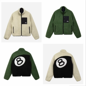 Stussy 8 ボールシェルパリバーシブルジャケット Stussy 8 BALL SHERPA JACKET 並行輸入品