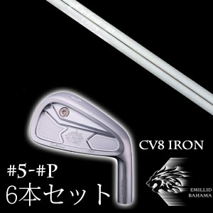 エミリットバハマ カールヴィンソン CV8アイアン #5-PW 6本セット 115 ケーズツアー115 島田ゴルフ製作所 EMILLID BAHAMA