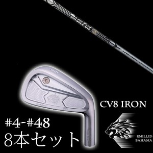 8本セット エミリットバハマ カールヴィンソン CV8アイアン #4-#48 バシレウス ツアーアイアン BTi EMILLID BAHAMA