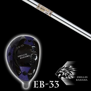 エミリットバハマ EB-33 ユーティリティ ダイナミックゴールド DG AMT トゥルーテンパー シャフト EMILLID BAHAMA ユーティリティー ウッ