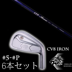 エミリットバハマ カールヴィンソン CV8アイアン #5-PW 6本セット クレイジー STP ARROW アロー EMILLID BAHAMA