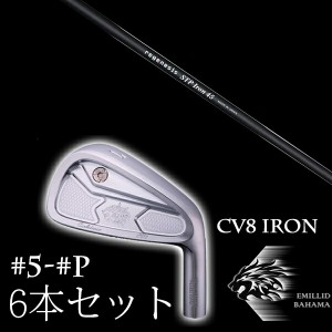 エミリットバハマ カールヴィンソン CV8アイアン #5-PW 6本セット クレイジー STP Iron アイアン EMILLID BAHAMA