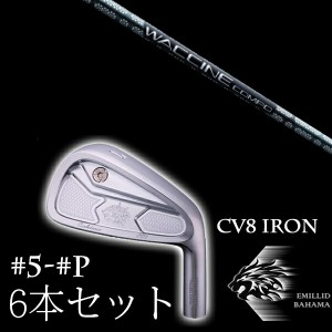 エミリットバハマ カールヴィンソン CV8アイアン #5-PW 6本セット ワクチンコンポ GR331 EMILLID BAHAMA