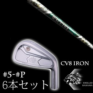 エミリットバハマ カールヴィンソン CV8アイアン #5-PW 6本セット ワクチンコンポ GR350 EMILLID BAHAMA