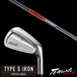 共栄ゴルフ タイプS アイアン TYPE S IRON VINTAGE MODEL #4-PW KBS TOUR C-TAPER 95 Black Cテーパー95 ブラック タクミジャパン takumi