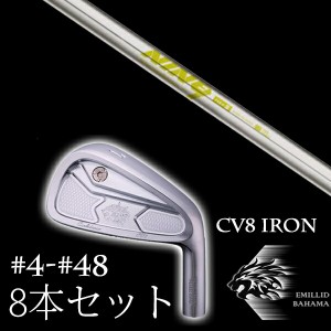 8本セット エミリットバハマ カールヴィンソン CV8アイアン #4-#48 K's-NINE9 ケーズナイン 島田ゴルフ製作所 EMILLID BAHAMA