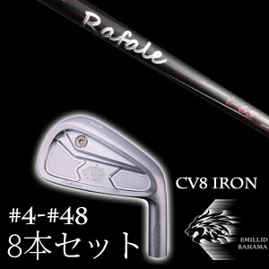 8本セット エミリットバハマ カールヴィンソン CV8アイアン #4-#48 ラファール Rafale i-65 ネクストゴルフ EMILLID BAHAMA