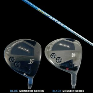 waoww BLUE/BLACK MONSTER SERIES RV-555 Type-S FAIRWAY WOOD//ワオ/ブルー/ブラック モンスター シリーズ/フェアウェイウッド タイプエ