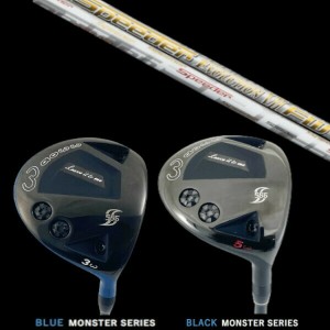 waoww BLUE/BLACK MONSTER SERIES RV-555 Type-S FAIRWAY WOOD//ワオ/ブルー/ブラック モンスター シリーズ/フェアウェイウッド タイプエ