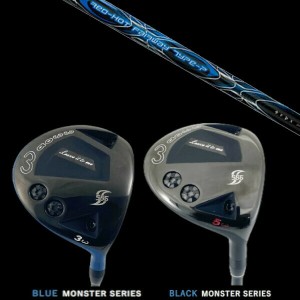 waoww BLUE/BLACK MONSTER SERIES RV-555 Type-S FAIRWAY WOOD//ワオ/ブルー/ブラック モンスター シリーズ/フェアウェイウッド タイプエ